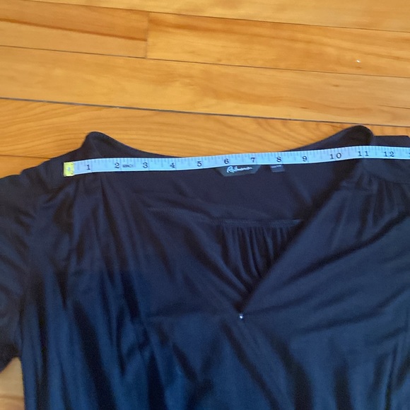 Reitmans Black Wrap Dress XXS - Picture 3 of 6